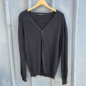 Z Zenga wool & silk cardigan, size L